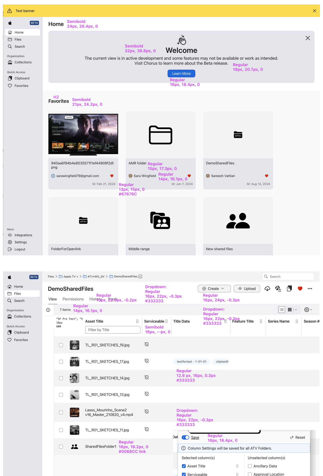 Typography Audit Imagery